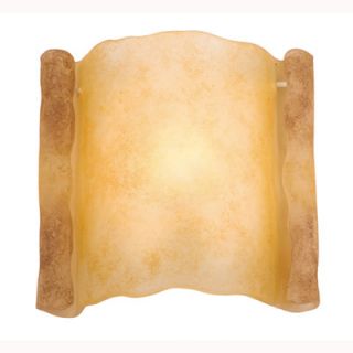 Parchment Scroll 1 Light Sconce