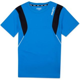 AND1 Boys 4 20 Court Champ Performance Short Sleeve Top