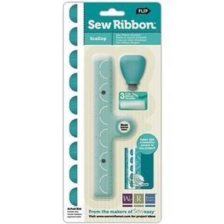 Sew Ribbon Tool & Stencil Scallop   Home   Crafts & Hobbies