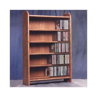 Wood Shed 500 Series 275 CD Multimedia Storage Rack