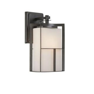 Designers Fountain Braxton 1 Light Charcoal Outdoor Incandescent Wall Lantern 31821 CHA