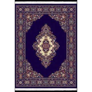 United Weavers Cathedral Navy 5 ft. 3 in. x 7 ft. 6 in. Area Rug 940 35364 58