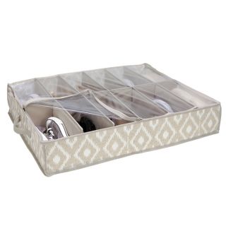 The Macbeth Collection India Faux Jute Under the Bed Shoe Box
