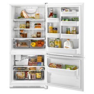 Whirlpool 18.5 cu. ft. Single Door Bottom Freezer Refrigerator   White