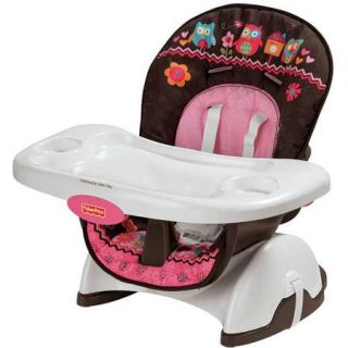 Fisher Price Pink Owl SpaceSaver High Chair