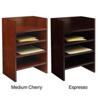 Mayline Mira Series Letter Tray Espresso