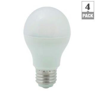 Lighting Science 60W Equivalent Daylight A19 Non Dimmable LED Light Bulb (4 Pack) LSB GP19 60WE CW NDM 120 G2 4PK