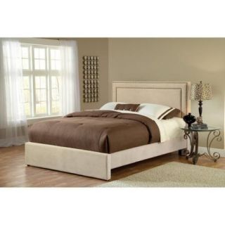 Amber Upholstered Low Profile Bed   Buckwheat