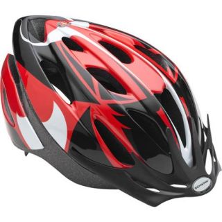 Schwinn Red and Black Thrasher Helmet, Adult