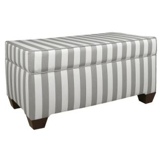 Skyline Custom Upholstered Box Seam Bench