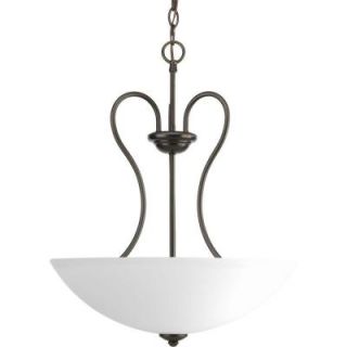 Progress Lighting Heart Collection 3 Light Antique Bronze Foyer Pendant P3955 20