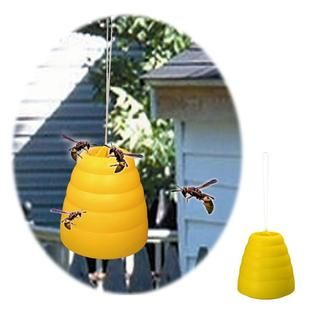 Trademark Tools Beehive Wasp Trap Yellow   Outdoor Living   Pest