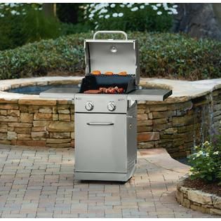 Kenmore  2 Burner Small Space Stainless Steel Gas Grill