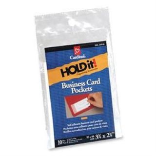 Cardinal Brands HOLDit! Side Loading Business Card Pocket