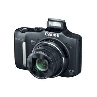 Canon  PowerShot SX160 IS Digital Camera   Black