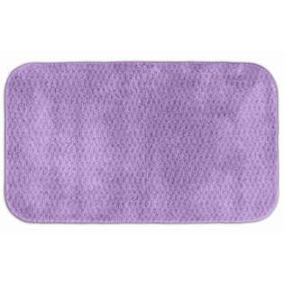 Garland Rug  Cabernet 30 in. x 50 in. Nylon Washable Rug Purple