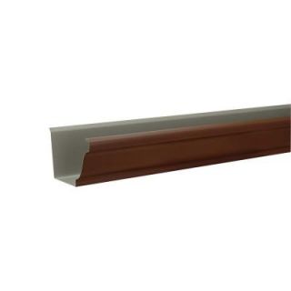 Amerimax Home Products 5 in. x 10 ft. K Style Royal Brown Aluminum Gutter 24002015120