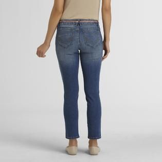 Route 66   Womens Belted Skinny Jeans