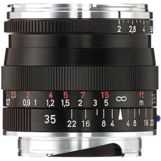 Zeiss 35mm f/2 ZM Biogon T* Manual Focus Lens (Black)