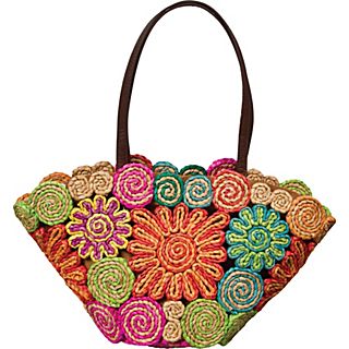 Cappelli Large Maize Flower Tote