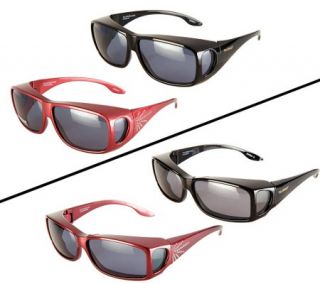 PolarShield Set of 2 Fits Over Sunglasses by Foster Grant —