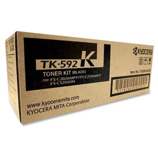 Kyocera TK 592K Toner Cartridge   Black