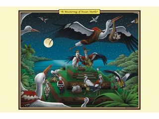 Buy Enlarge 0 587 25307 xP12x18 Mustering of Incan Storks  Paper Size P12x18