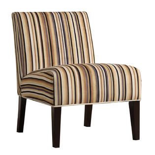 Oxford Creek  Accent Chair in Striped Fabric