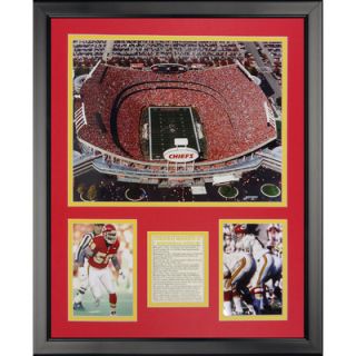 Legends Never Die Kansas City Chiefs   Arrowhead Stadium Framed Photo