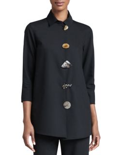 Caroline Rose Stretch Gabardine Travel Jacket