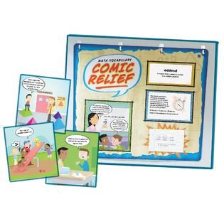 MATH VOCABULARY COMIC RELIEF GRADES 153   Toys & Games   Learning