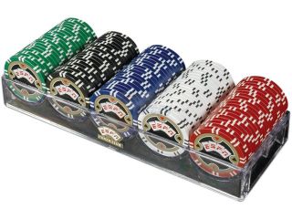 Generic ESPN 100 Assorted 11.5g Championship Edition Poker Chips