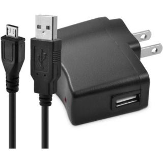 Ematic Micro USB Cable and USB Wall Charger