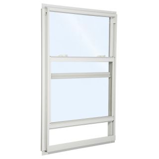 ReliaBilt 85 Series Aluminum Double Pane Single Strength New Construction Single Hung Window (Rough Opening: 36 in x 60 in; Actual: 35.5 in x 59.5 in)