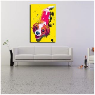 Zoe Graphic Art on Wrapped Canvas by Maxwell Dickson
