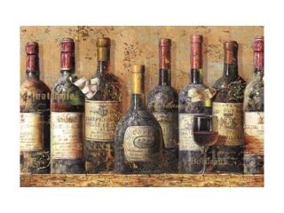 Wine Collection I Poster Print by NBL Studio (18 x 12)