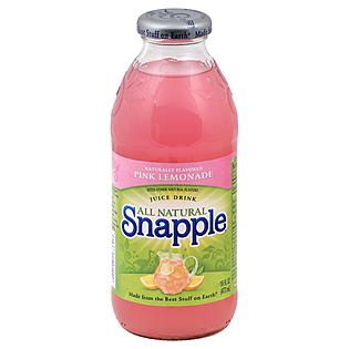 Snapple Juice Drink, Pink Lemonade, 16 fl oz (473 ml)   Food & Grocery