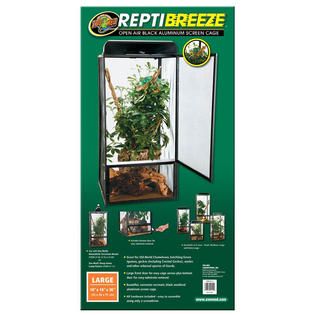 Zoo Med Laboratories Zml Cage Reptibreeze Large   Pet Supplies