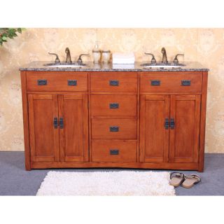 Legion Furniture 60 Double Sink Vanity Base