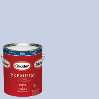 Glidden Premium 1 gal. #HDGV31 Prom Dress Blue Satin Latex Interior Paint with Primer HDGV31P 01SA