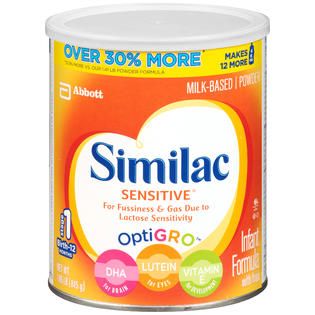 Similac With Iron Birth to 12 Months Infant Formula 1.86 LB CANISTER