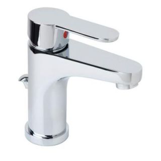 Symmetrix Single Hole 1 Handle Mid Arc Bathroom Faucet in Chrome SLS 2012 DP4 RP