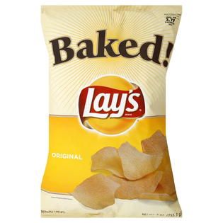 Frito Lay Baked! Potato Crisps, Original, 9 oz (255.1 g)   Food