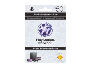 SONY $50 PSN Card