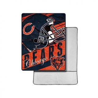 Officially Licensed NFL Foot Pocket 46" x 60" Throw   Bears   7767316