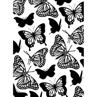 Embossing Folder 4.25inX5.75in Butterflies