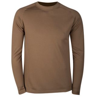 Terramar Mens Military Fleece 3.0 Long Sleeve Crew Shirt 715250
