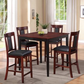 Counter Height Five Piece Dining Set Counter Height Five Piece Dining