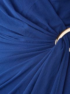 Phase Eight Everleigh mesh dress Blue