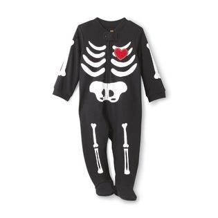 Small Wonders Infant Boys Footie Pajamas   Skeleton   Baby   Baby